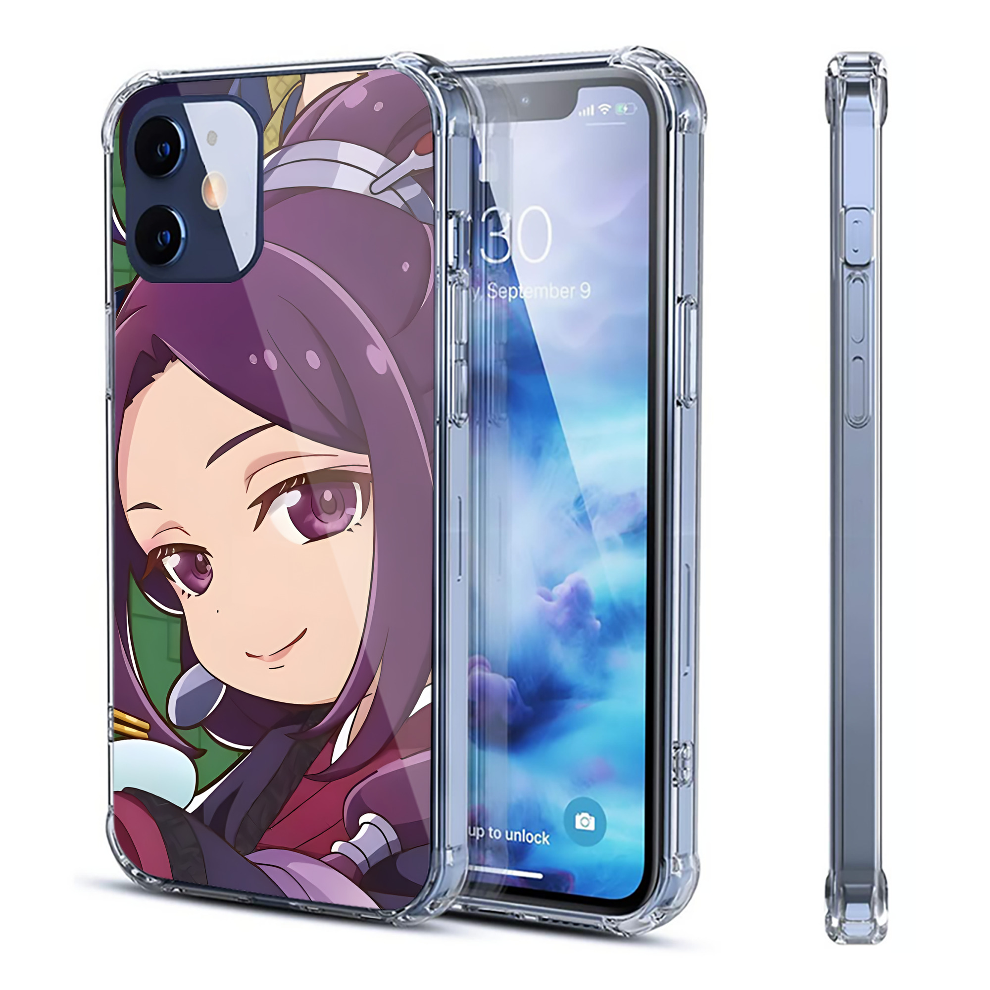 （画像用） 薬屋のひとりごと The Apothecary Diaries 【iPhone 12シリーズ対応】透明スマホケース（クリアソフトケース）